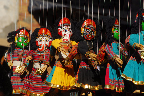 Nepali handicraft puppets, Bhaktapur