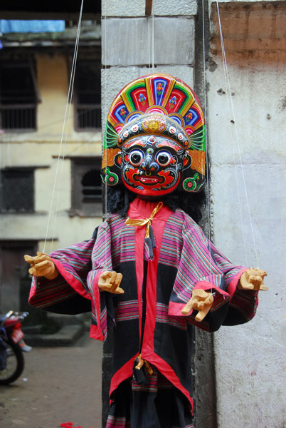 Giant sized puppet, Bhaktapur