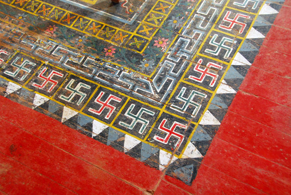 Floor of the National Art Gallery, a former palace