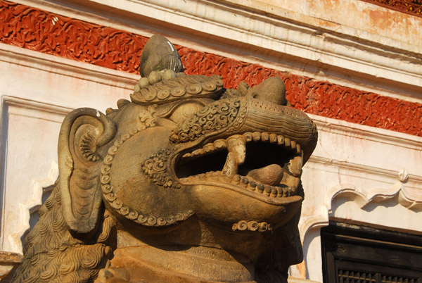 Statue outside the National Art Gallery, Bhaktapur