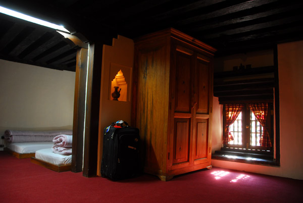 One of the standard rooms at the Newa Chen Guesthouse, Patan