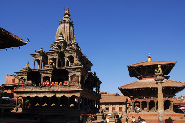 Krisha Mandir, Vishwanath Temple, Durbar Square, Patan