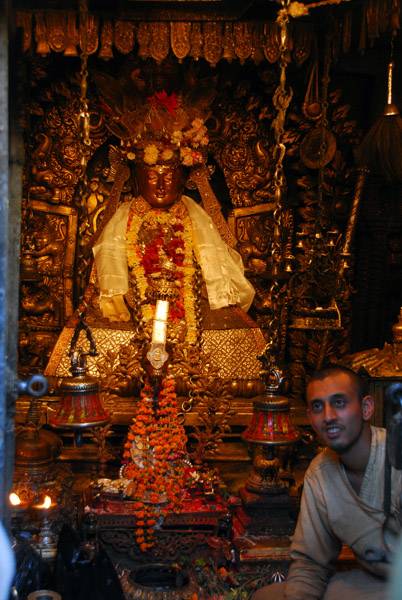 Sakyamuni, Golden Temple (Kwa Bahal) Patan
