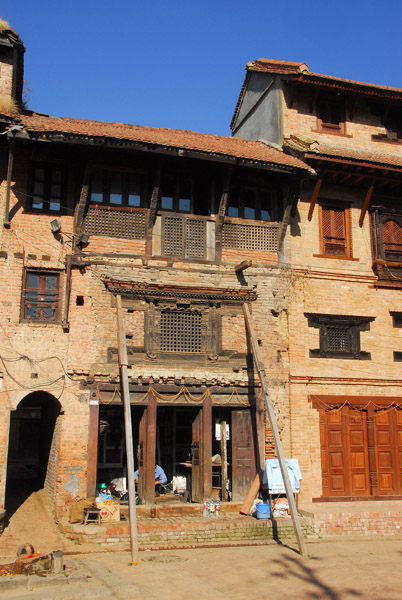 An old building in Patan in need of restoration