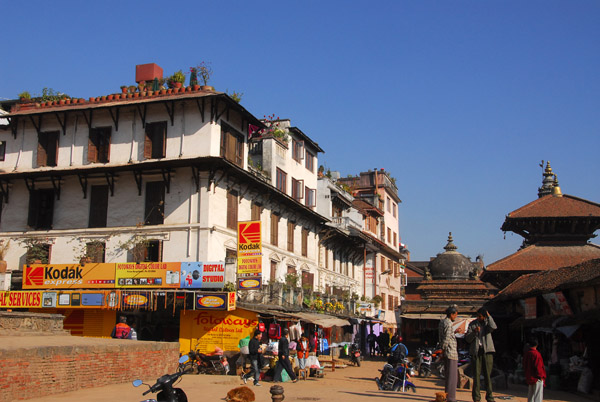 Southwest corner of Durbar Square, Patan
