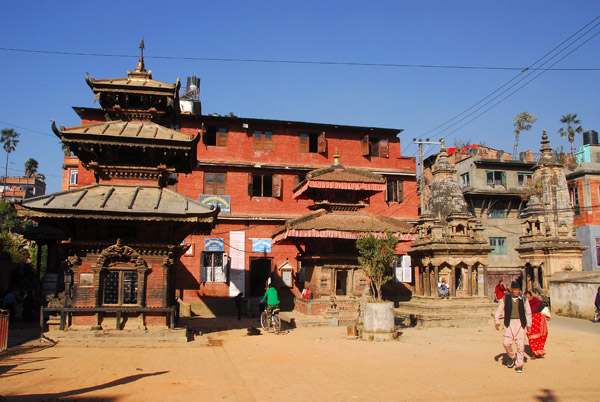 Even away from Durbar Square, Patan is full of little temples
