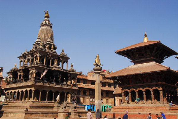 Krishna Mandir and Vishwanath Temple, Durbar Square, patan