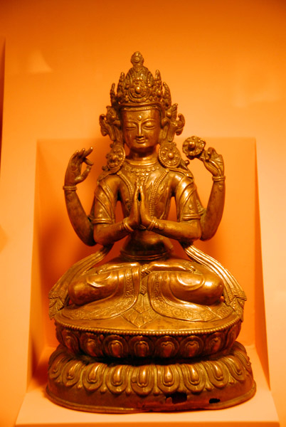 Sadakshari Lokeshvara, 17th C. Tibet