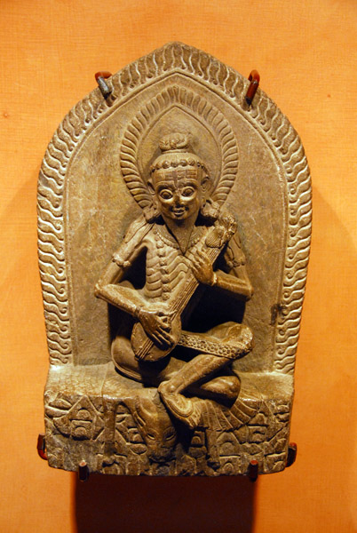 Narada, the Heavenly Musician, 15-16th C. Nepal