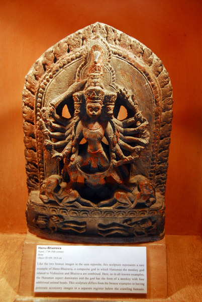 Hanu-Bhairava, 17-18th C. Nepal