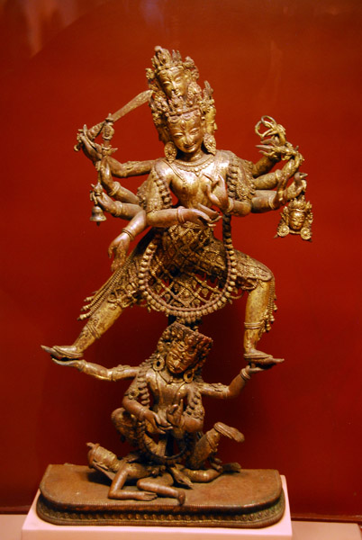 Siddhi Lakshmi, goddess of miraculous power, 16-17th C. Nepal