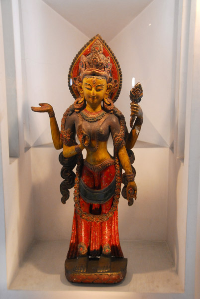 The goddess Bhrikuti, 17-18th C. Nepal