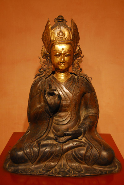 Padmasambhava, the great magician-teacher, 17th C. Tibet