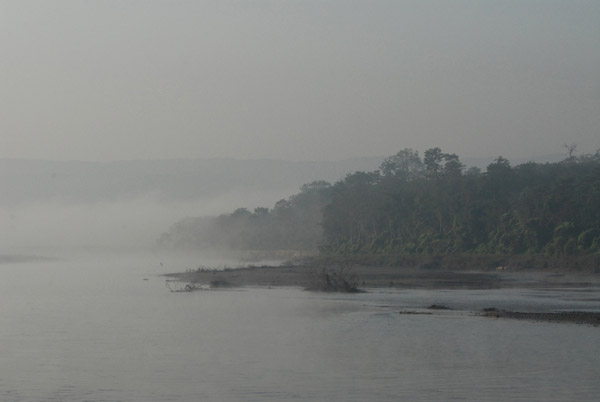 Rapti River seen from the Hotel River Side, Sauraha