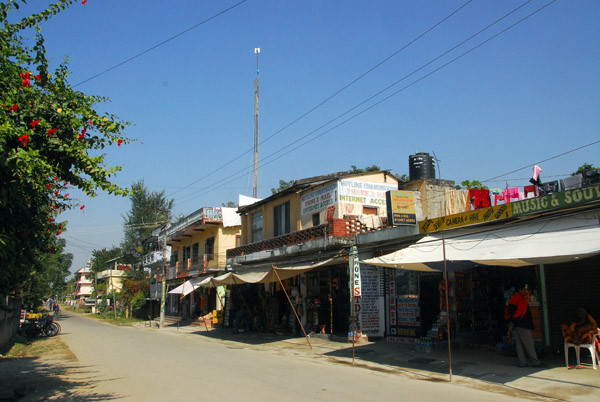Sauraha, the tourist village supporting Chitwan National Park