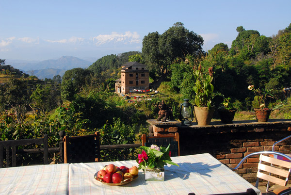 Terrace of the Old Bandipur Inn (recommended)