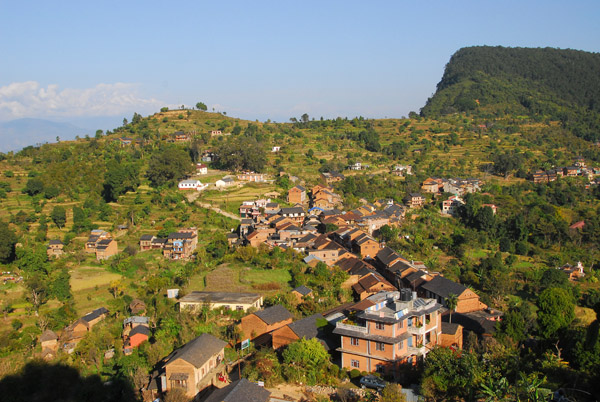 View of Bandipur from Gurungche Hill