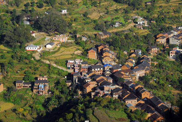 Bandipur from atop Gurungche Hill