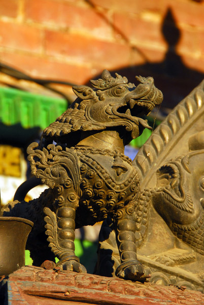 Detail, Ganesh Shrine, Bandipur