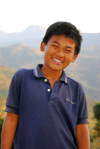 Nepali boy, Bandipur