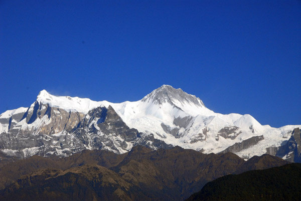 Annapurna IV and the higher Annapurna II (7937m/26,039ft)