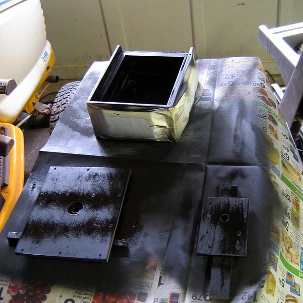 Sprayed Flat Black