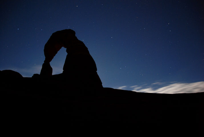 Ominous silhouette