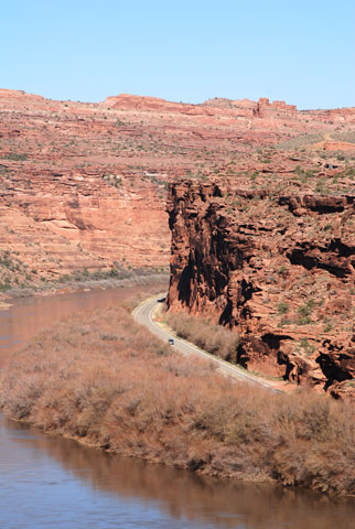 Colorado River and Potash Road