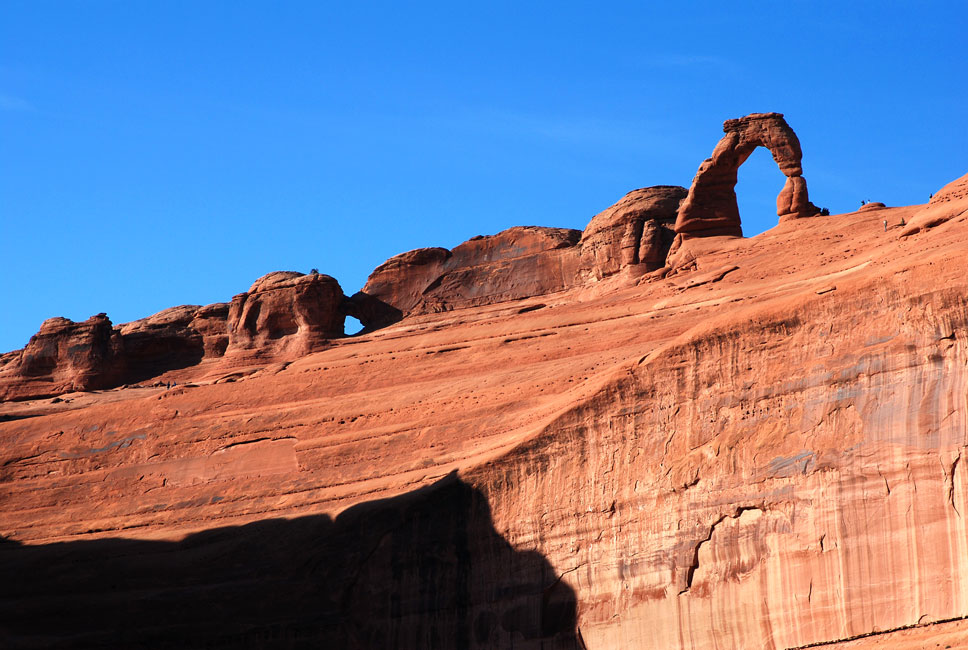 Ever-present: Delicate Arch, standing above everything