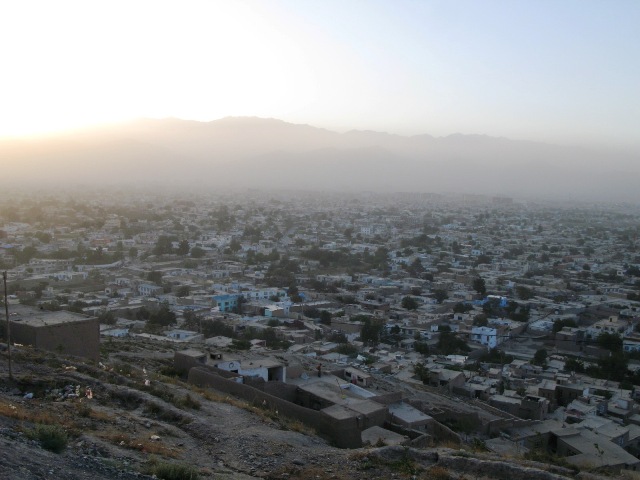 Kabul dusk