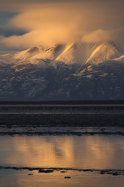 Sunset View From Anchorage