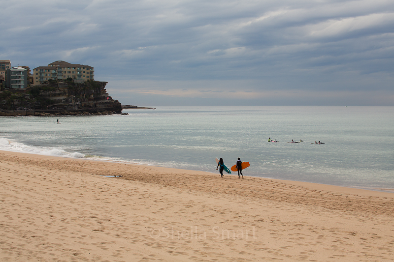 North Steyne, Manly with surfers