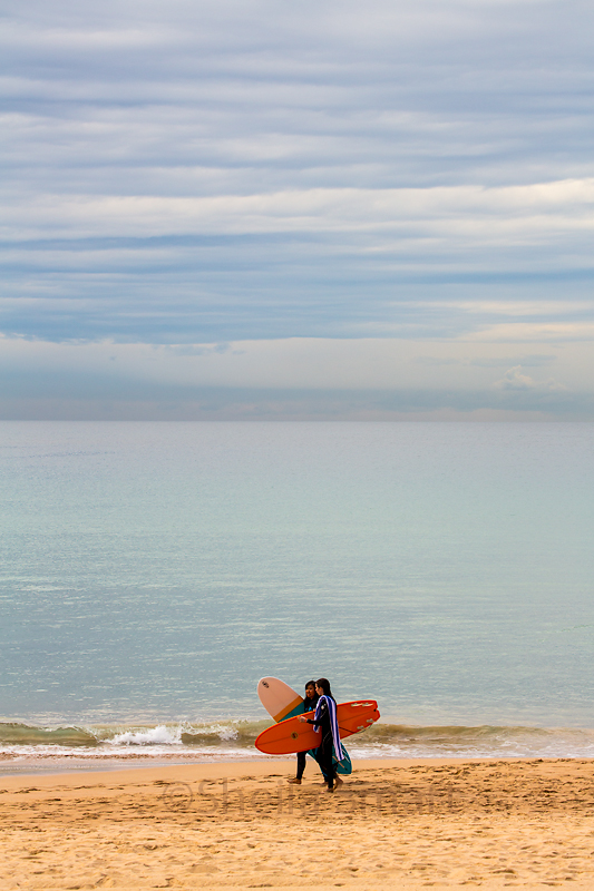 Pastel morning at Manly Beach