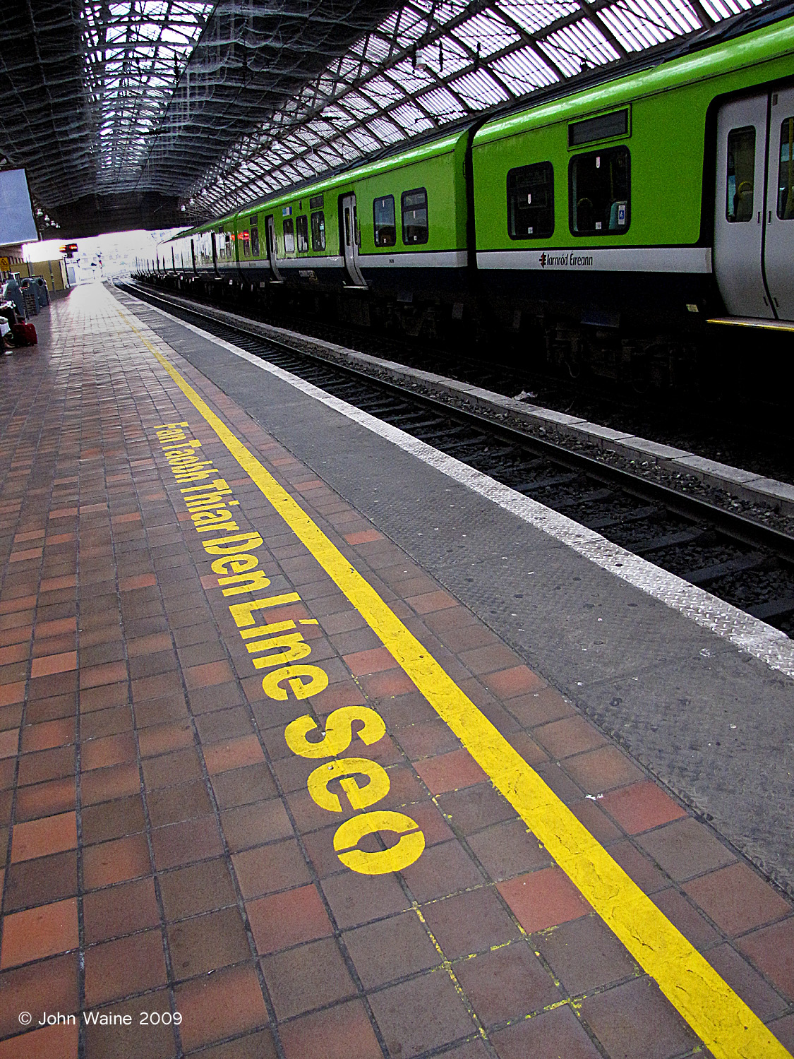 Stand Behind The Yellow Line