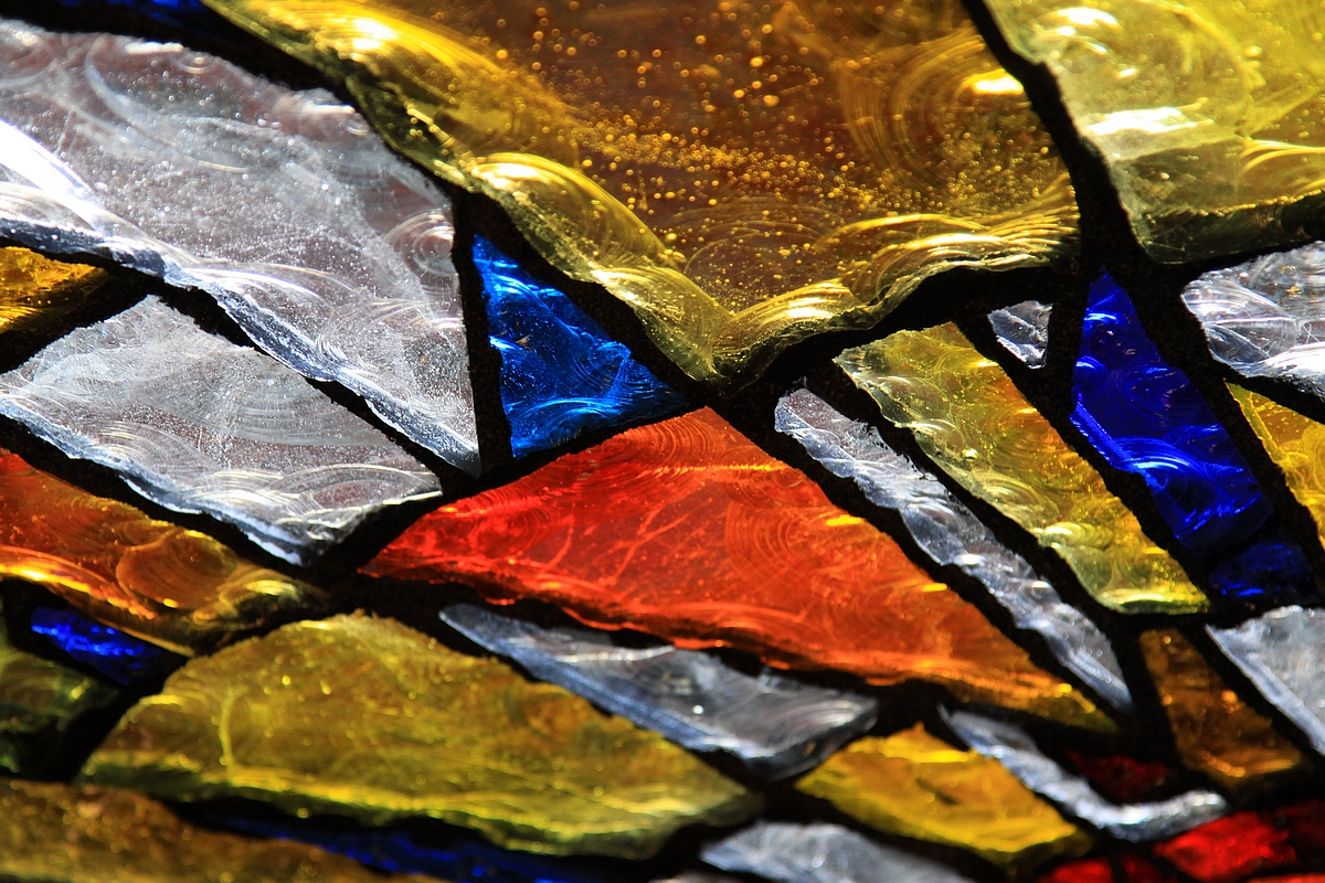 Glass from the doors St Pauls.