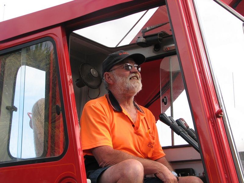 Poppa the crane driver