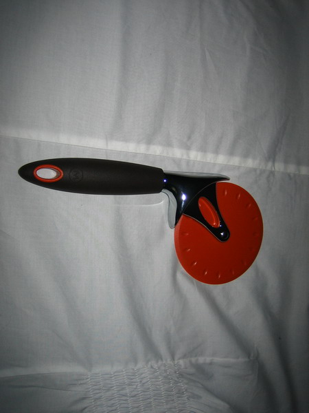 Orange Pizza Cutter