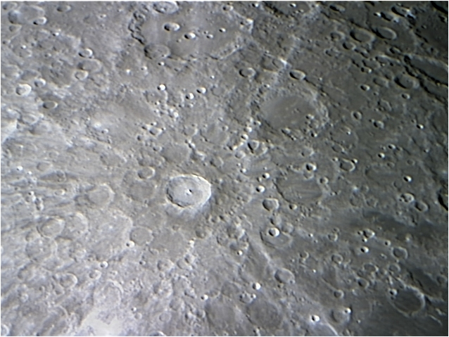 Webcam image of crater Tycho