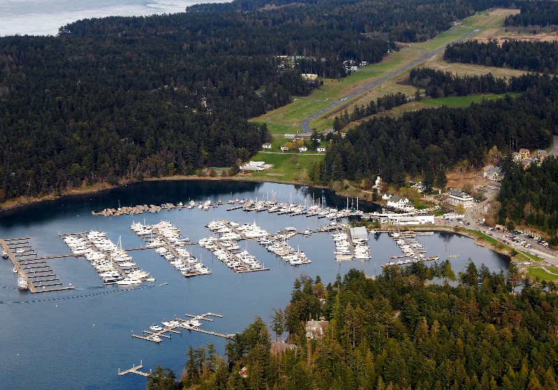 dog leg to final to Roche Harbor  (WA09)
