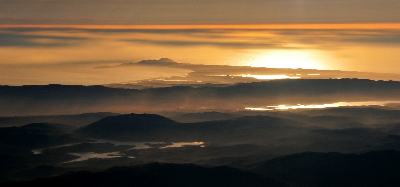 misty over Point Reyes