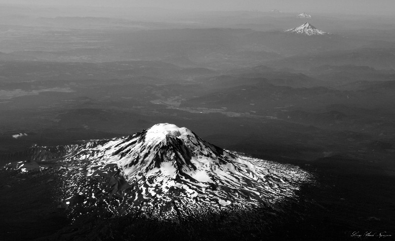 Mt Adams and volcanic Peaks