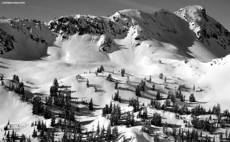 beautiful landscape on east Cascades
