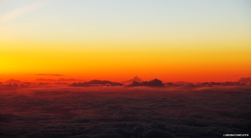 golden hour of sunset