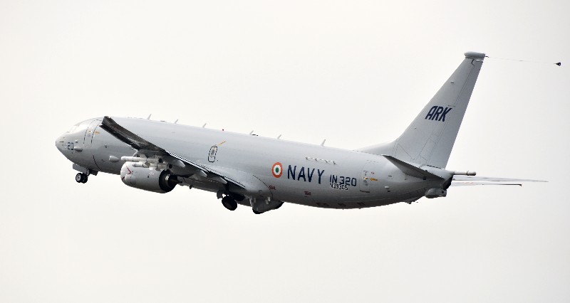 Indian Navy, Boeing 737-8FV, P-8 Poseidon 