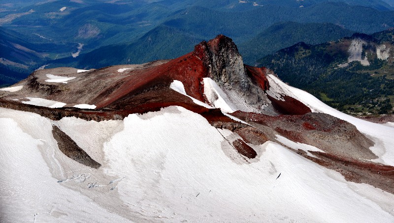 Observation Rock , Flett Glacier,Mount Rainier National Park ,Washington  