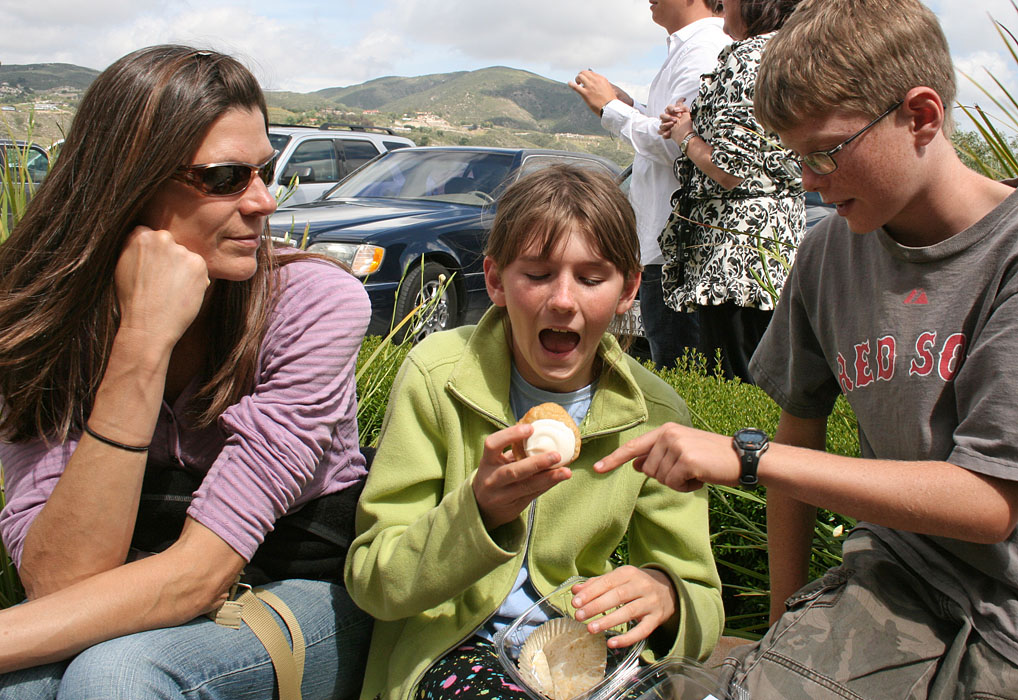 Tricia, Maya, Owen