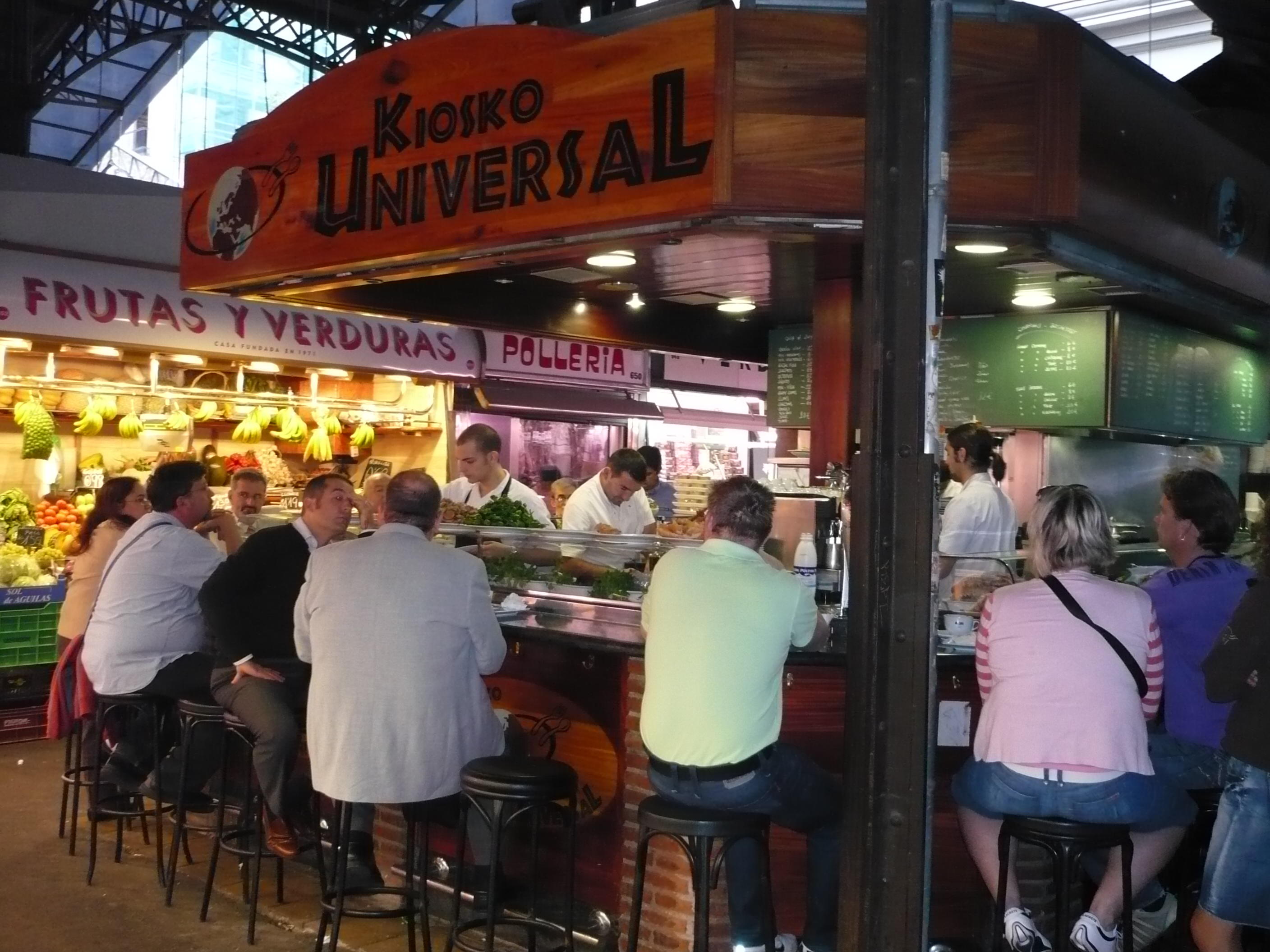 Tapas in Mercat de Sant Josep