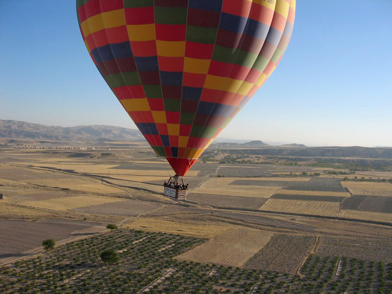 Another balloon nearby.