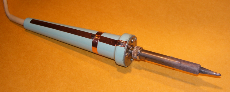 Weller soldering iron with anti-static ground.