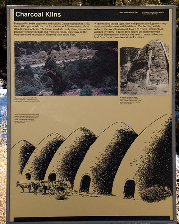 Charcoal Kilns Sign 83
